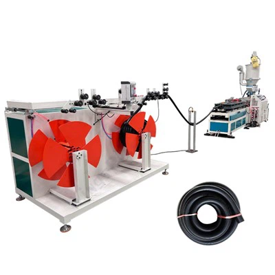 Jednostěnný stroj na vlnité trubky